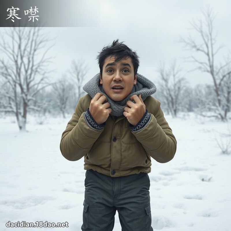 寒噤 - 國語大辭典配圖