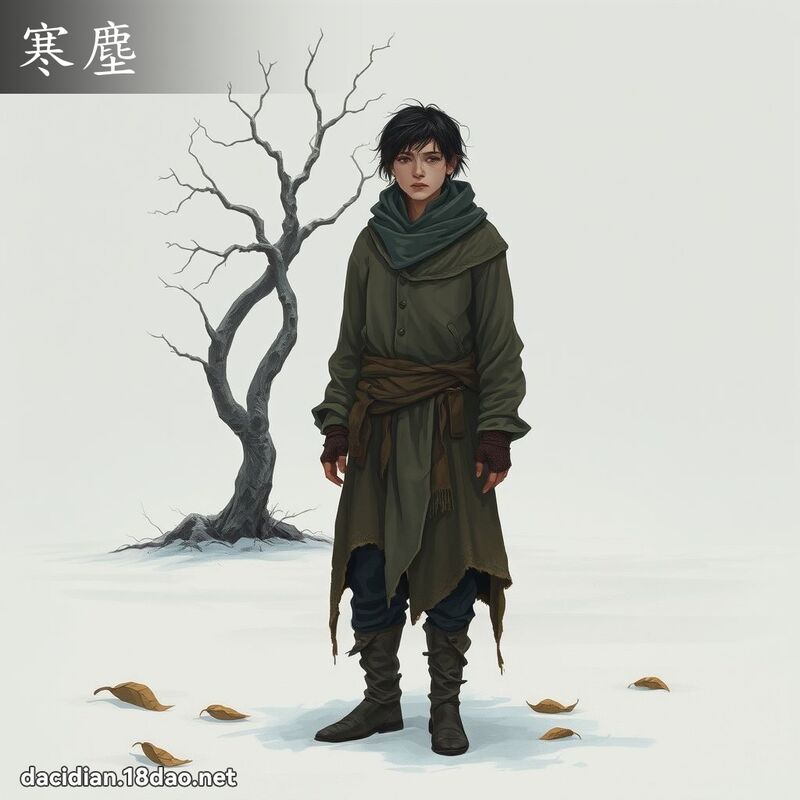 寒尘 - 国语大辞典配图