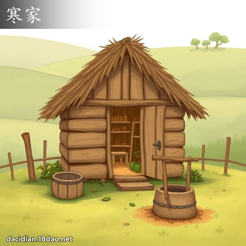 寒家 - 國語大辭典配圖
