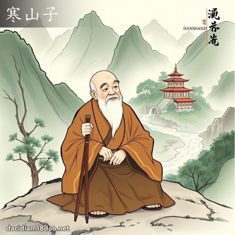 寒山子 - 国语大辞典配图