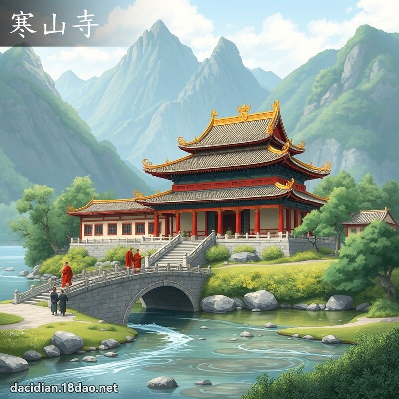 寒山寺 - 國語大辭典配圖