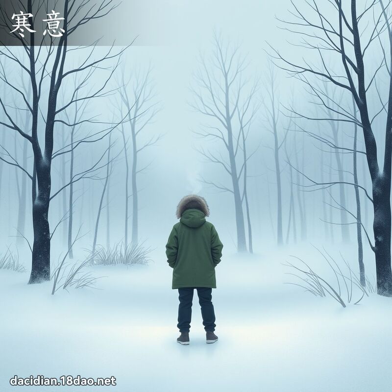 寒意 - 國語大辭典配圖