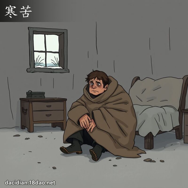 寒苦 - 國語大辭典配圖