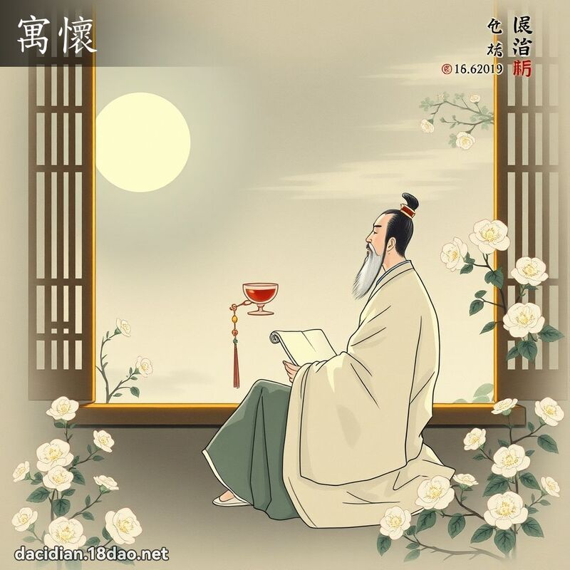 寓怀 - 国语大辞典配图