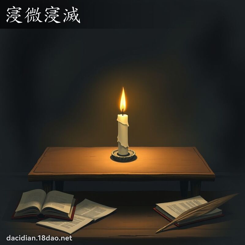 寖微寖灭 - 国语大辞典配图