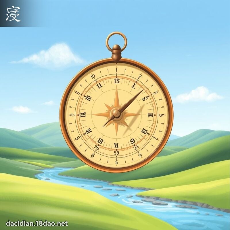 寖 - 國語大辭典配圖