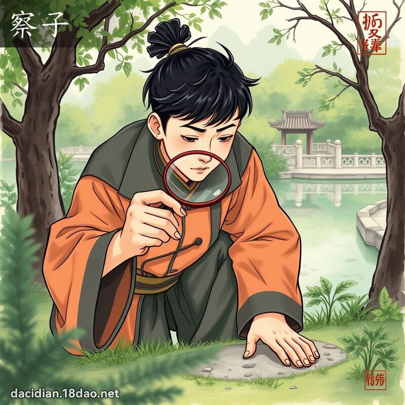察子 - 國語大辭典配圖