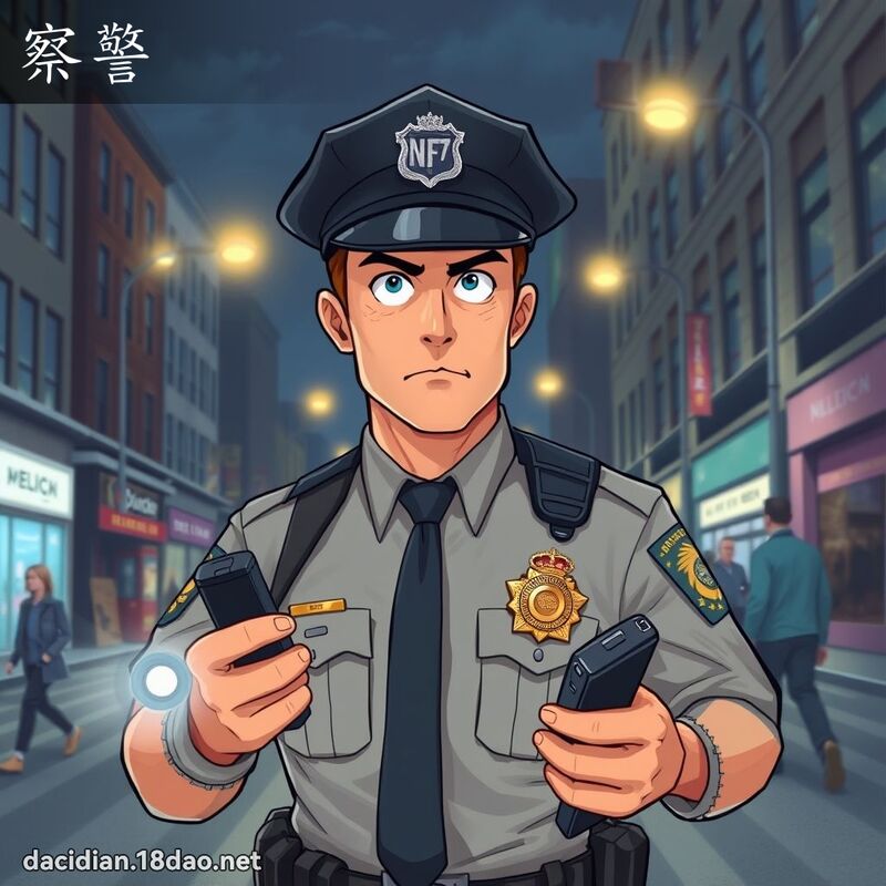 察警 - 国语大辞典配图