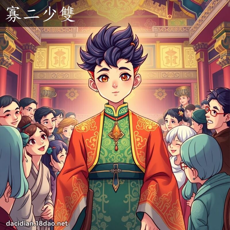 寡二少雙 - 國語大辭典配圖
