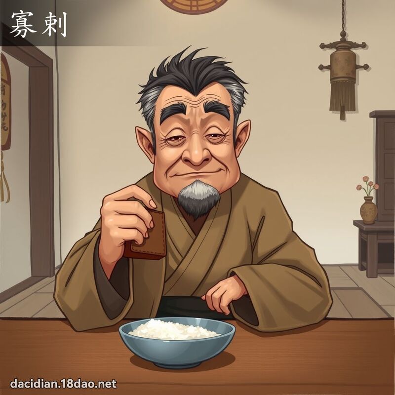 寡剌 - 國語大辭典配圖