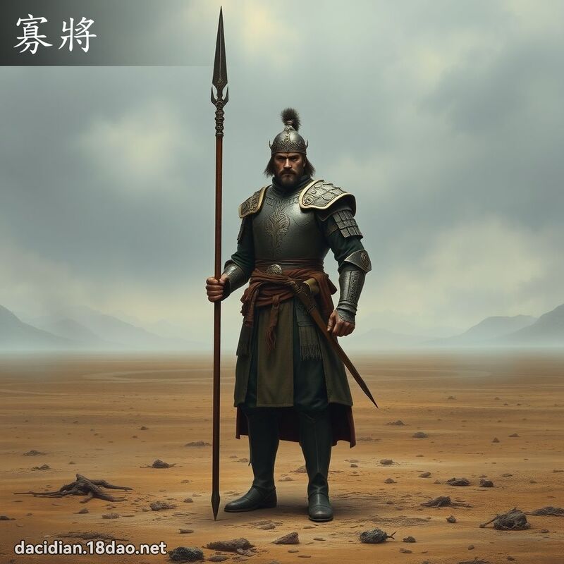 寡將 - 国语大辞典配图