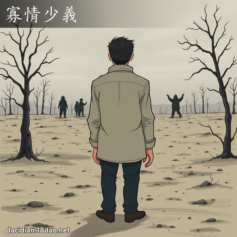 寡情少義 - 國語大辭典配圖