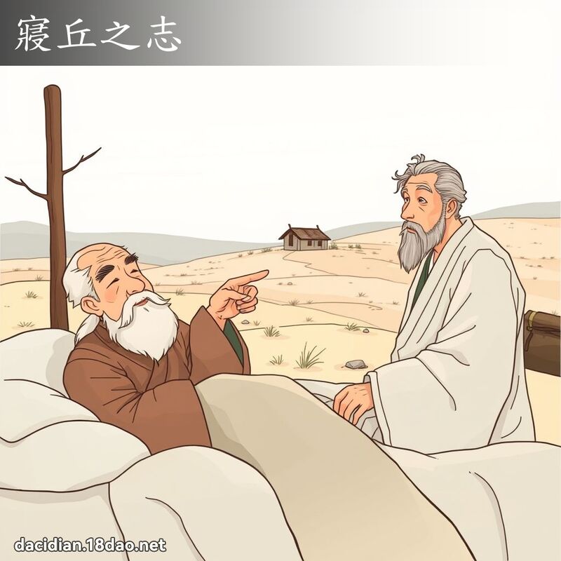 寢丘之志 - 国语大辞典配图