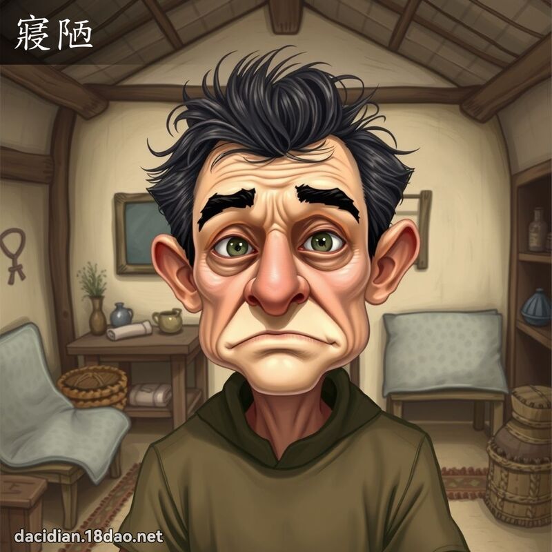 寢陋 - 国语大辞典配图