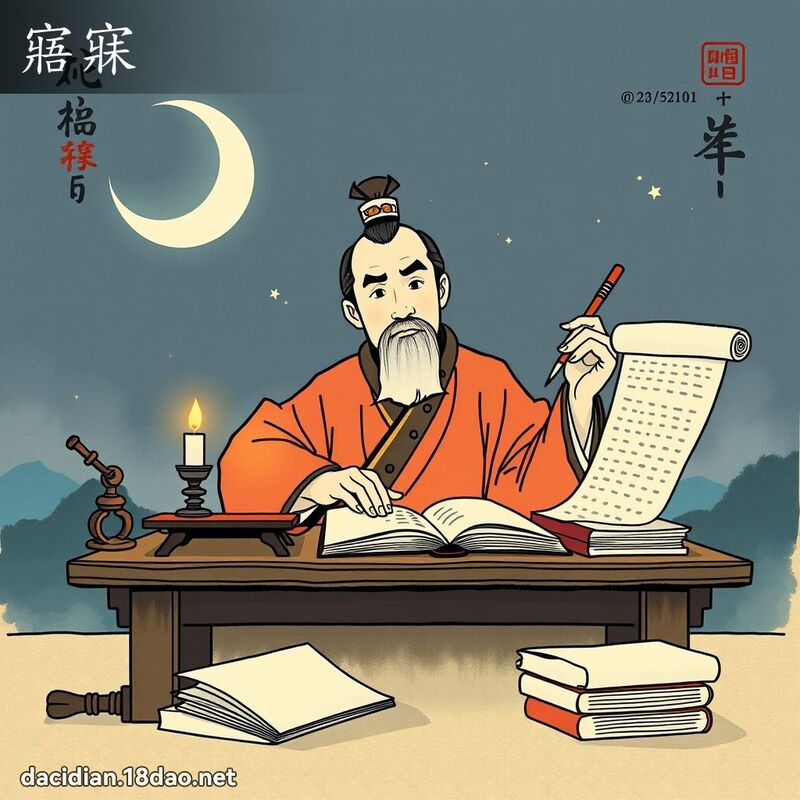 寤寐 - 国语大辞典配图