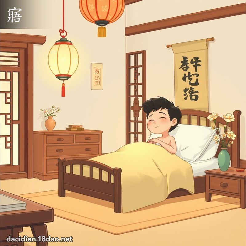 寤 - 国语大辞典配图