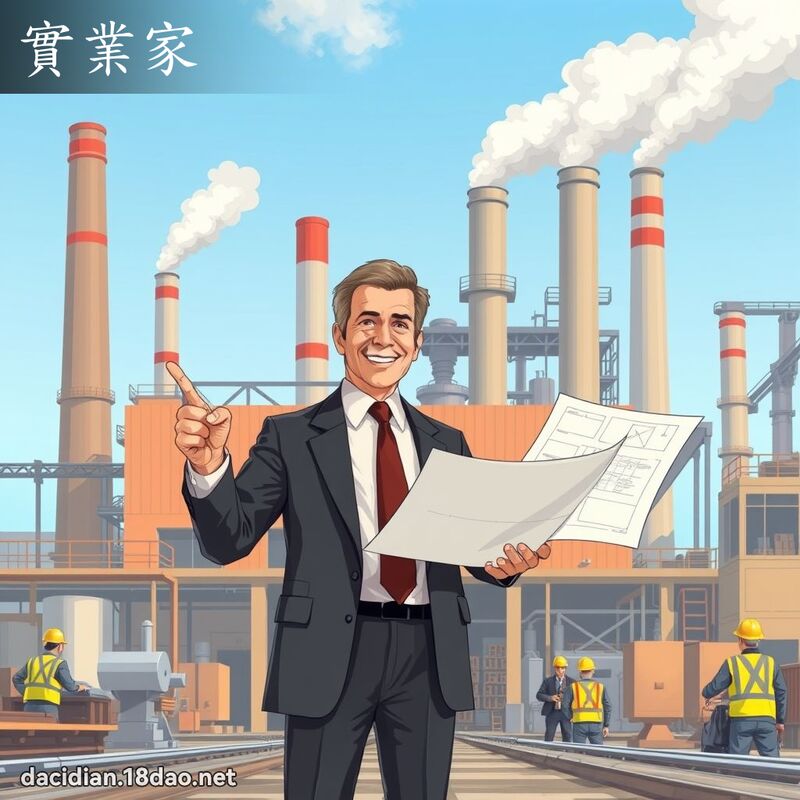 实业家 - 国语大辞典配图