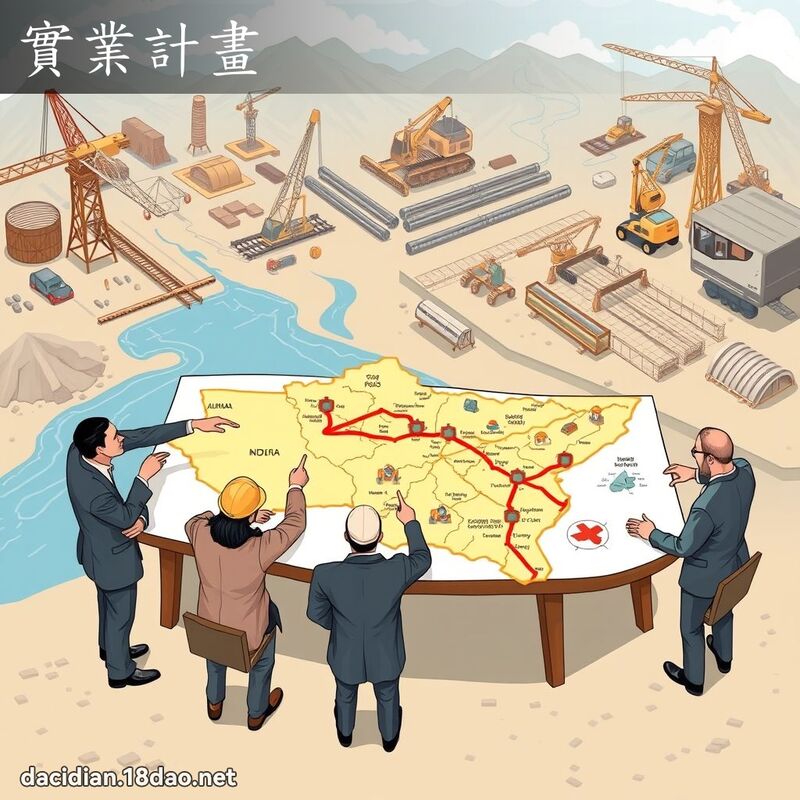 實業計畫 - 國語大辭典配圖