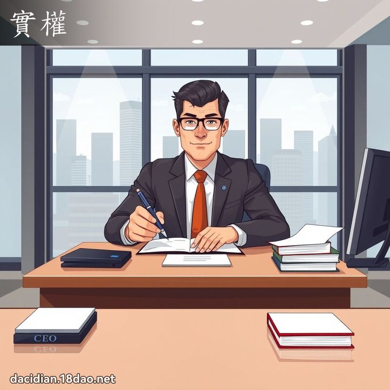 實權 - 國語大辭典配圖