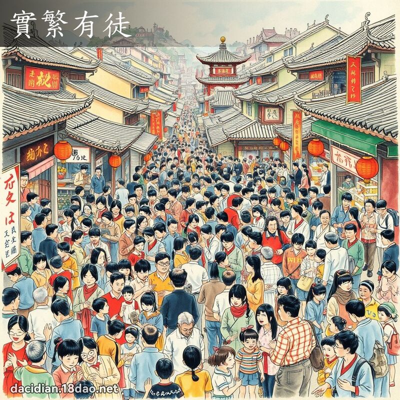 实繁有徒 - 国语大辞典配图