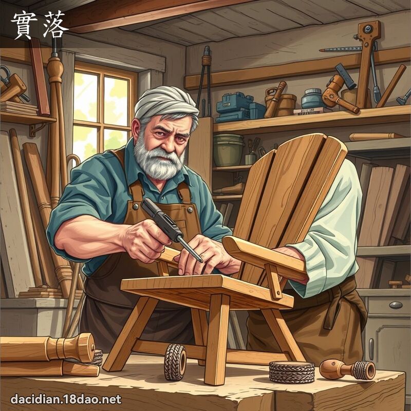 實落 - 國語大辭典配圖