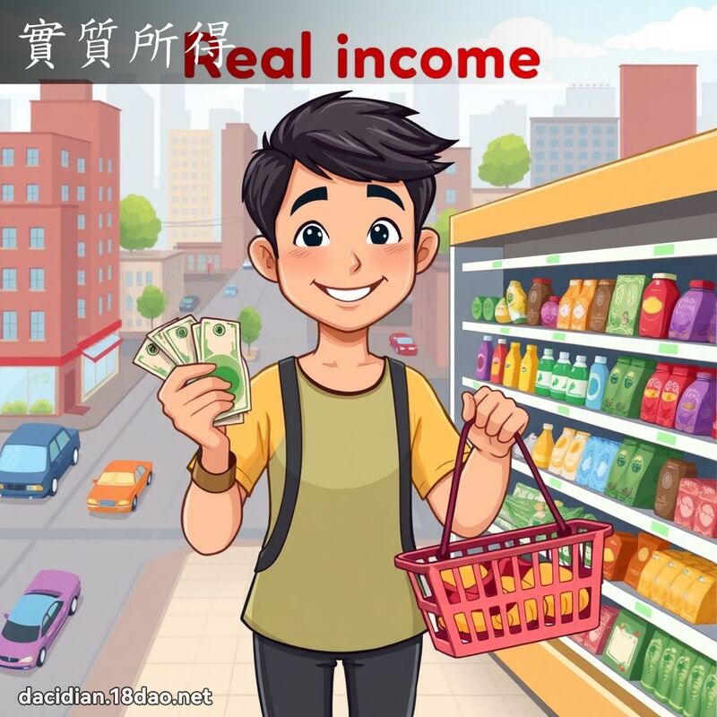 实质所得 - 国语大辞典配图