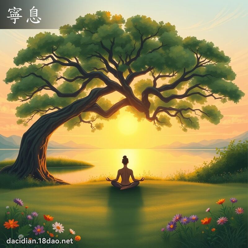 寧息 - 国语大辞典配图