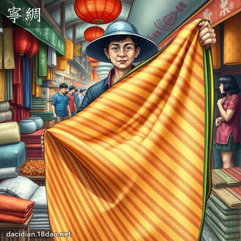 寧绸 - 国语大辞典配图