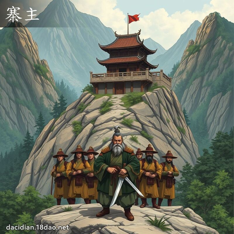 寨主 - 國語大辭典配圖