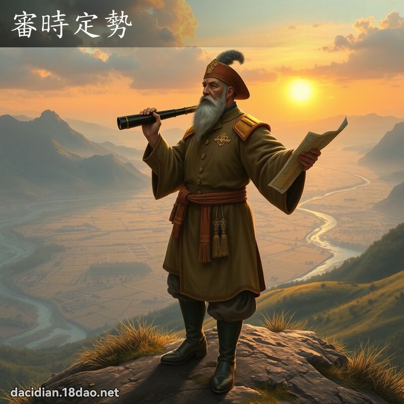 審時定勢 - 國語大辭典配圖