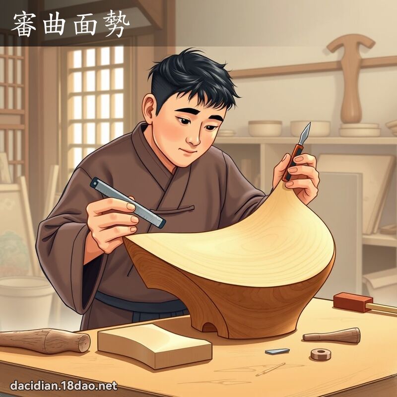 審曲面勢 - 國語大辭典配圖