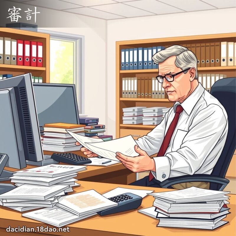 審計 - 國語大辭典配圖