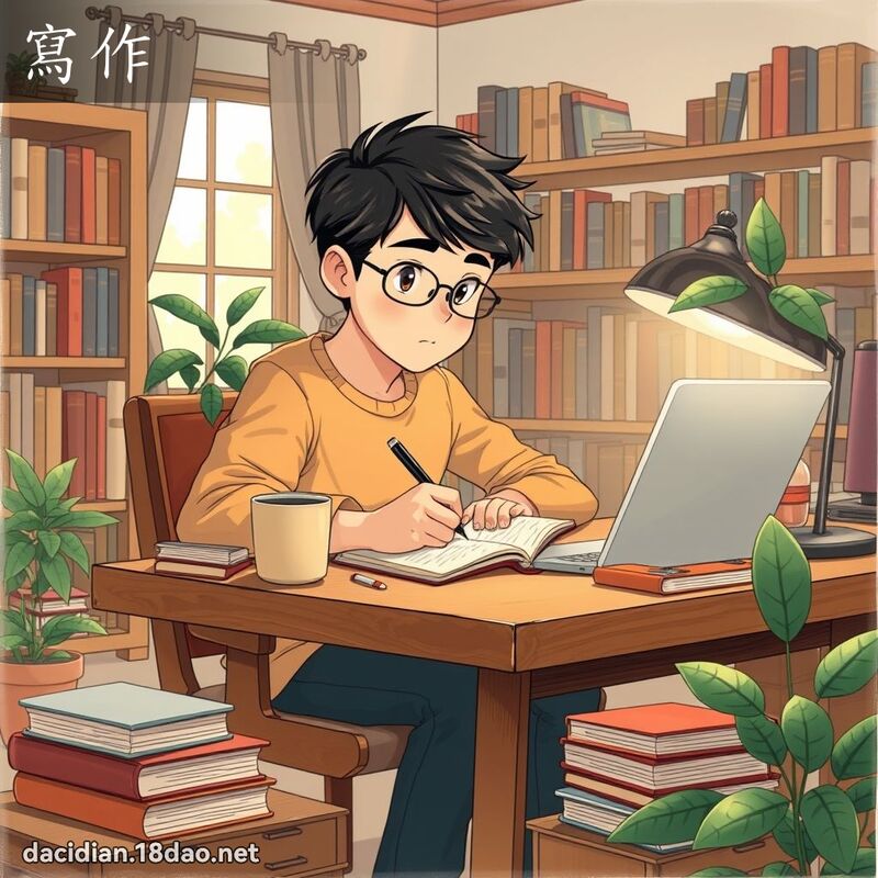 写作 - 国语大辞典配图
