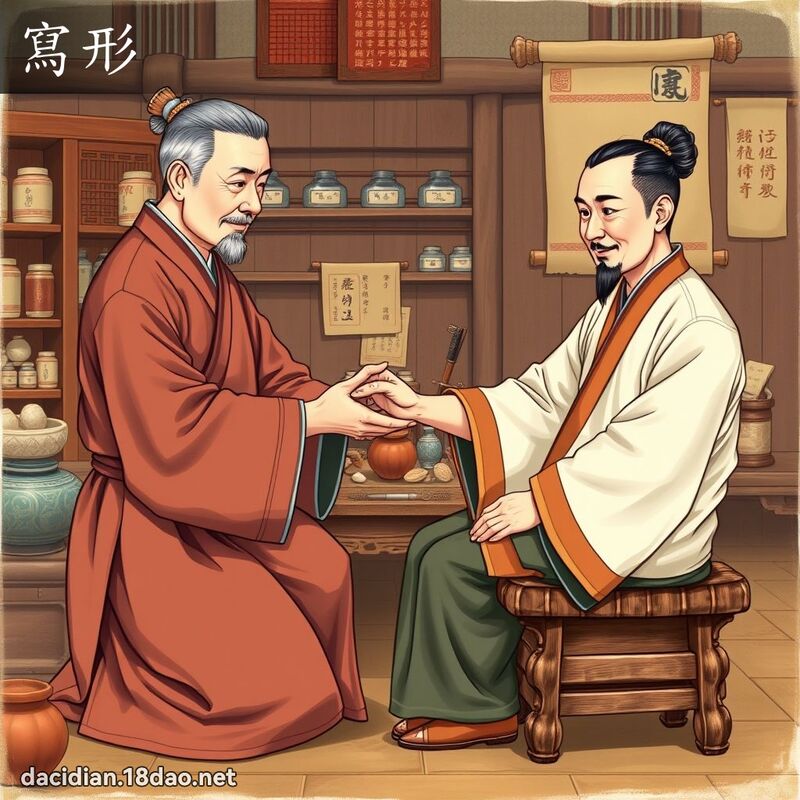 寫形 - 國語大辭典配圖