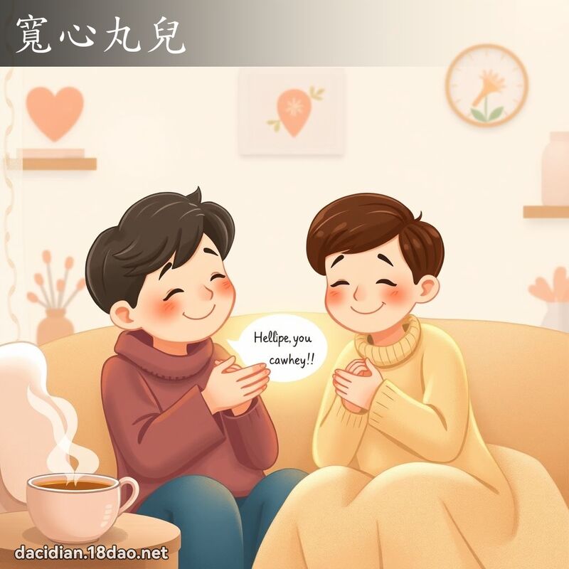 宽心丸儿 - 国语大辞典配图