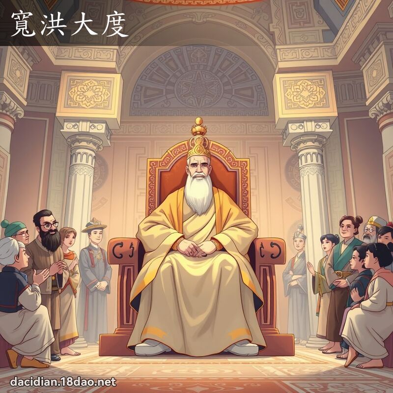 寬洪大度 - 國語大辭典配圖