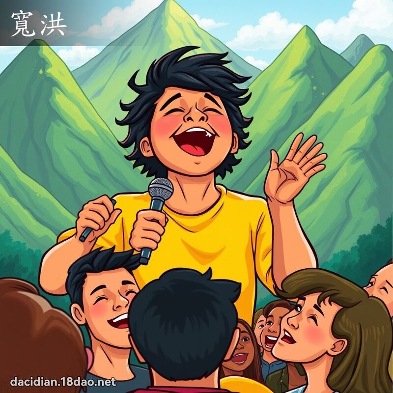 寬洪 - 國語大辭典配圖