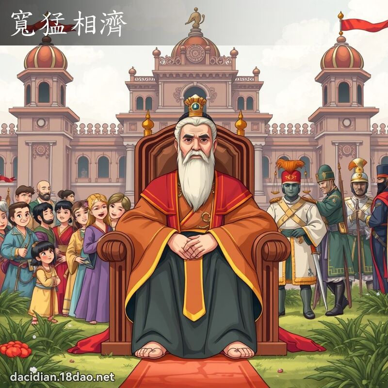 寬猛相濟 - 國語大辭典配圖