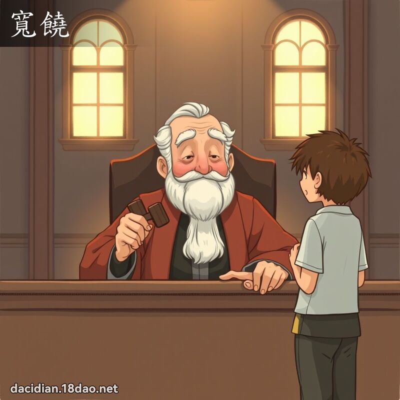 寬饒 - 國語大辭典配圖