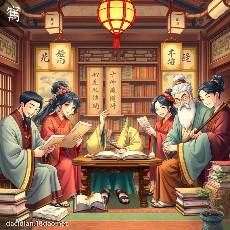 寯 - 国语大辞典配图