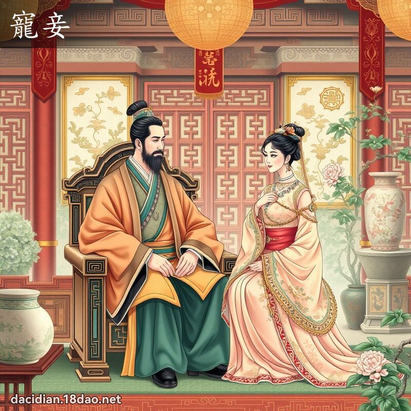 寵妾 - 國語大辭典配圖