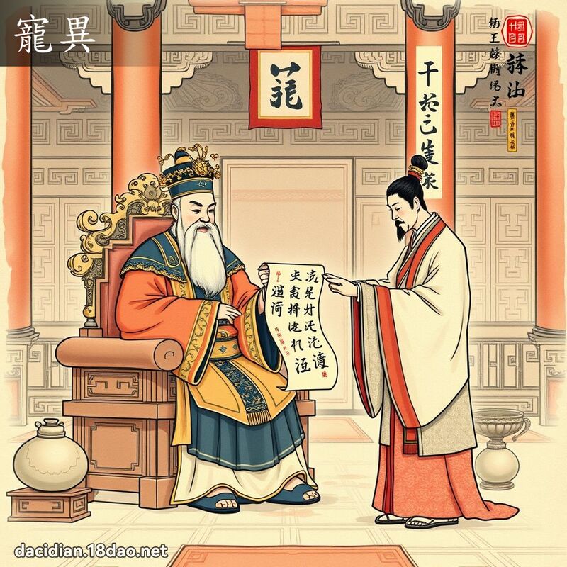 宠异 - 国语大辞典配图