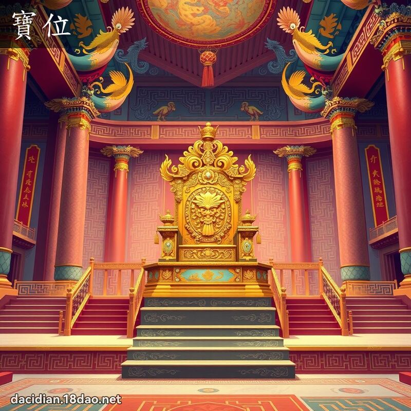 宝位 - 国语大辞典配图