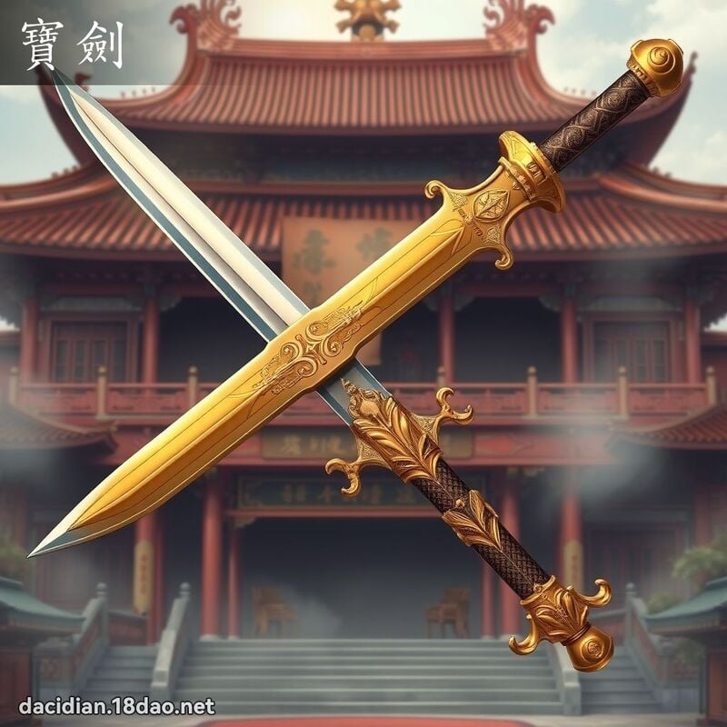 宝剑 - 国语大辞典配图