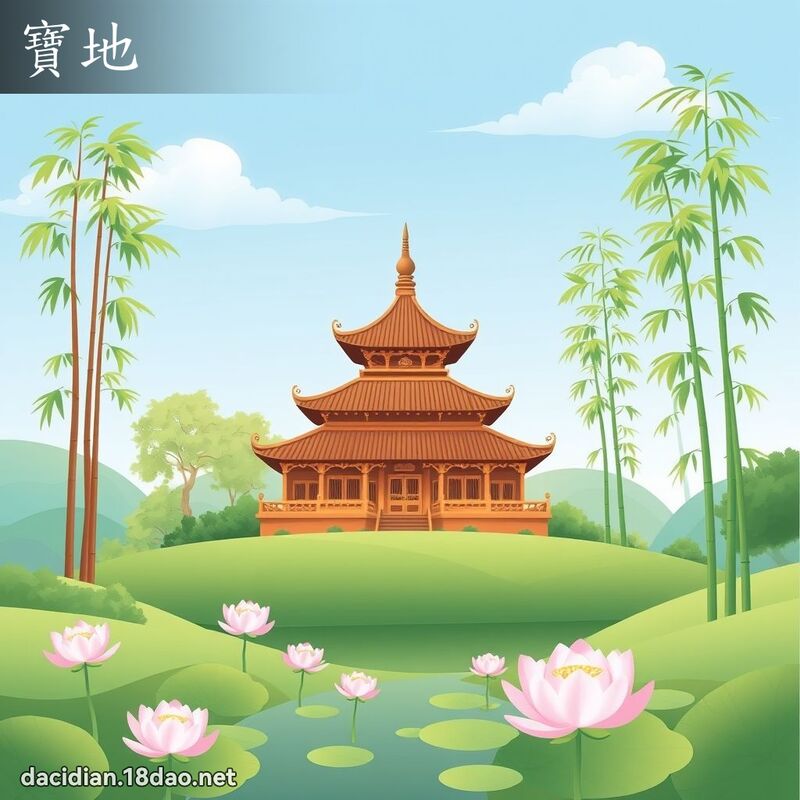 宝地 - 国语大辞典配图