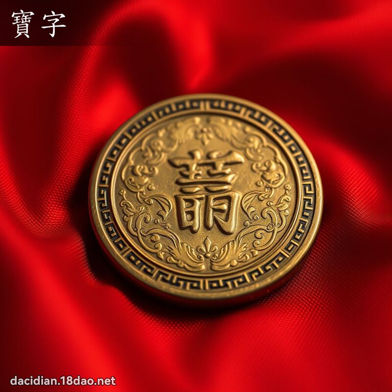 寶字 - 國語大辭典配圖