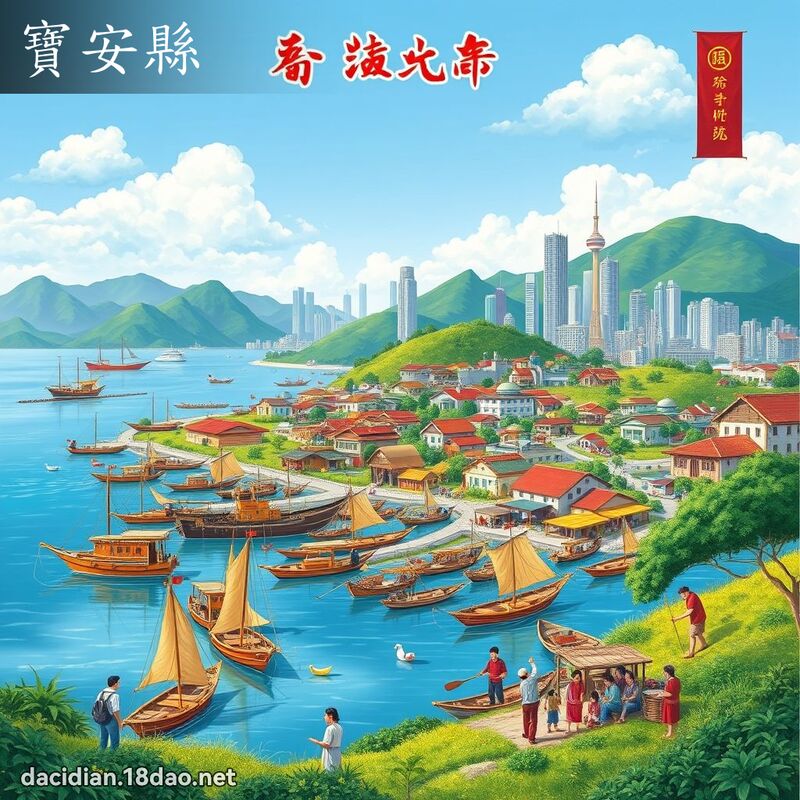 寶安縣 - 國語大辭典配圖