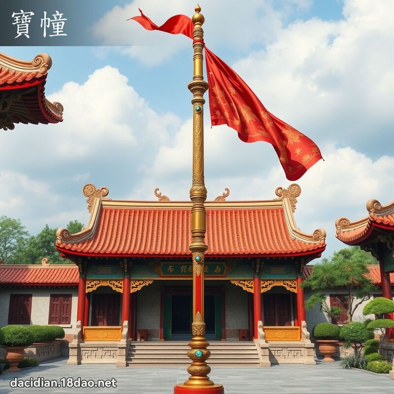 寶幢 - 國語大辭典配圖