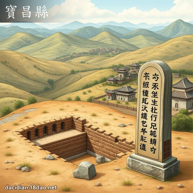 寶昌縣 - 國語大辭典配圖