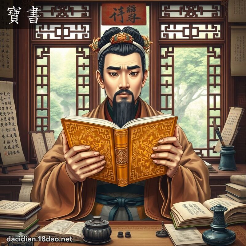 寶書 - 國語大辭典配圖